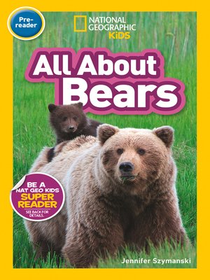 cover image of All About Bears (Pre-reader)